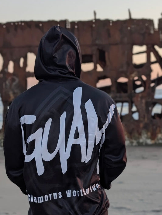 Guam Worldwide Zip-Up Hoodie