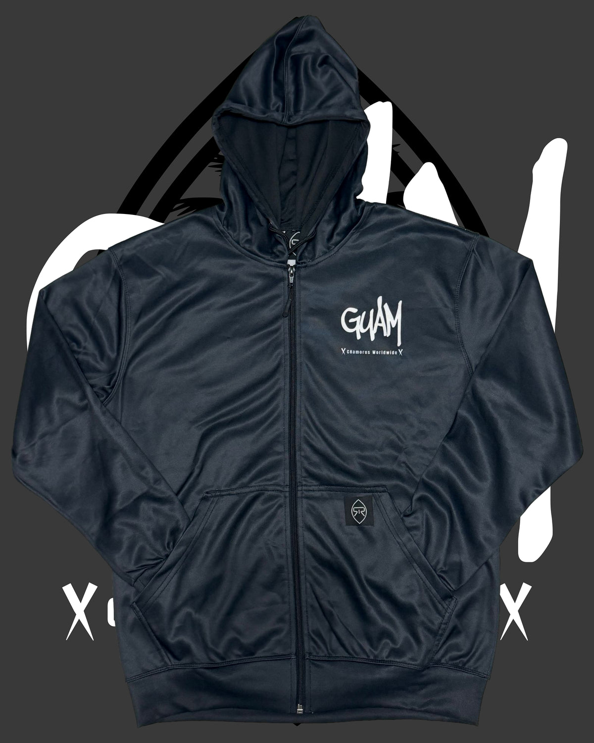 Guam Worldwide Zip-Up Hoodie