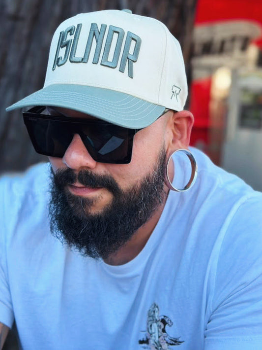 ISLNDR Hat (Sage Green/Natural)