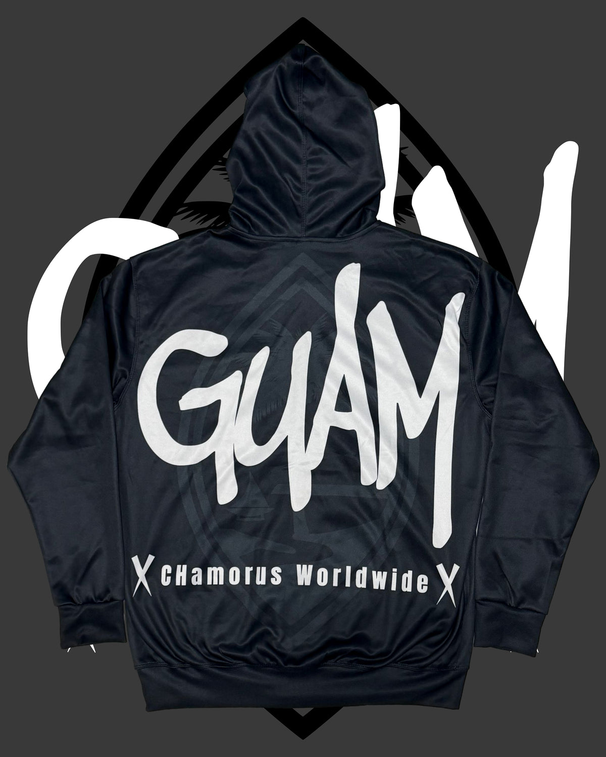 Guam Worldwide Zip-Up Hoodie