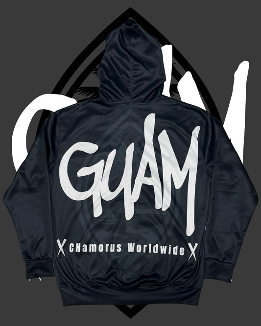 Guam Worldwide Zip-Up Hoodie