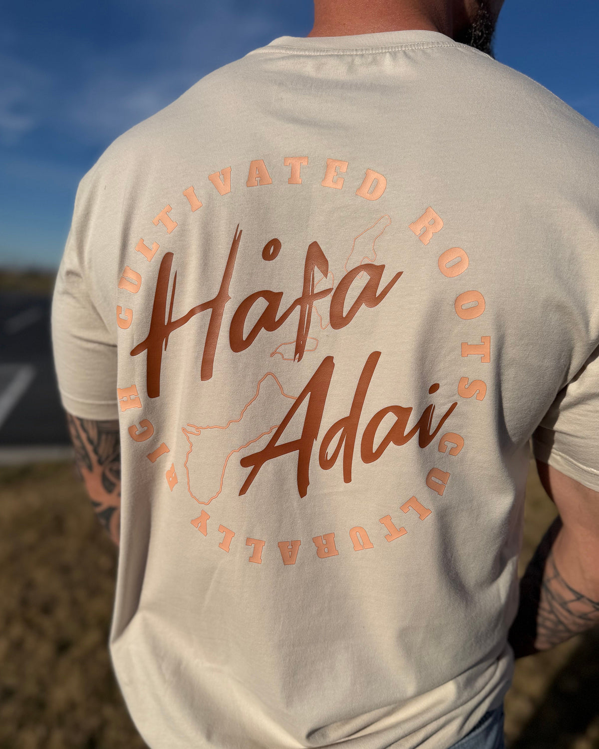 Håfa Adai Flagship tee (Ivory)