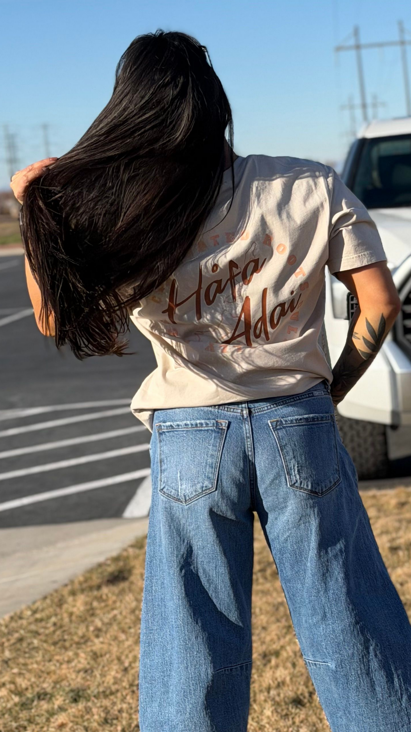 Håfa Adai Flagship tee (Ivory)